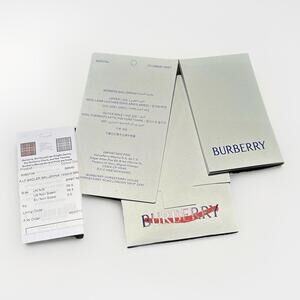 Burberry Womens Ballerina Shoes Replacement Booklet & Documents READ!